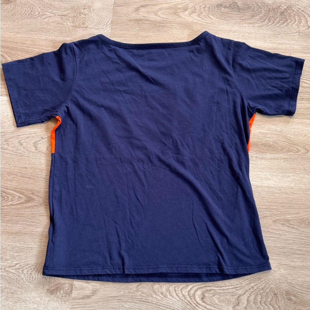 Women’s Denver Broncos NFL Team Apparel Navy and Orange T-Shirt - Picture 4 of 4